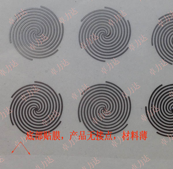 發熱電阻絲蝕刻