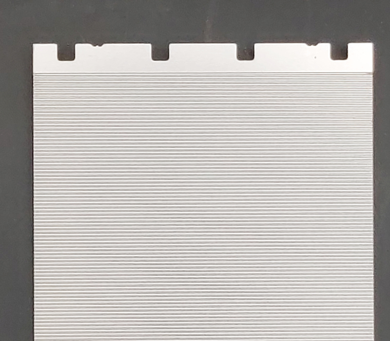 半刻微通道刻蝕加工